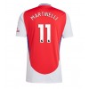 Arsenal Gabriel Martinelli #11 Hemmatröja 2024-25 Korta ärmar